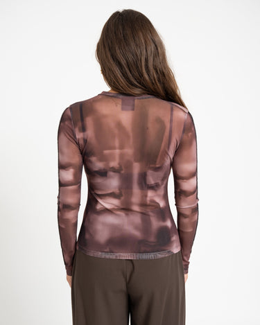 TILTIL Tai Seamed Longsleeve Faded Brown - Things I Like Things I Love