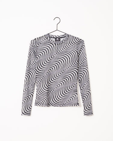 TILTIL Tanina Longsleeve Swirl Black - Things I Like Things I Love
