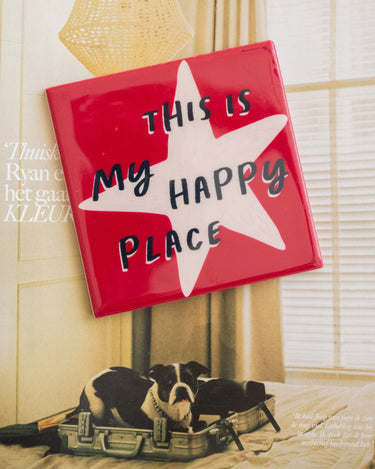 TILTIL Tegeltje This Is My Happy Place - Things I Like Things I Love