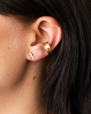 TILTIL Textured Earcuff Goud - Things I Like Things I Love