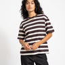 TILTIL Thick Striped Luc Tee Bruin - Things I Like Things I Love