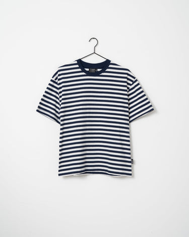 TILTIL Thin Striped Luc Tee Dark Blue - Things I Like Things I Love