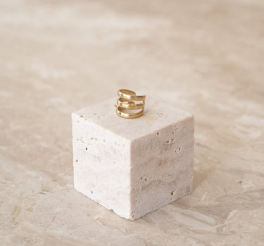 TILTIL Three Lines Earcuff Gold - Things I Like Things I Love