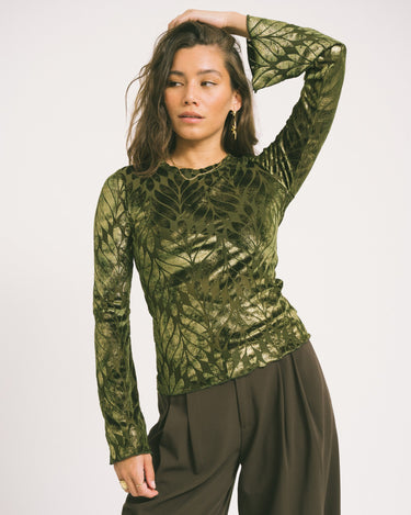 TILTIL Tiche longsleeve Olive - Things I Like Things I Love