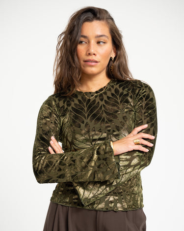 TILTIL Tiche longsleeve Olive - Things I Like Things I Love