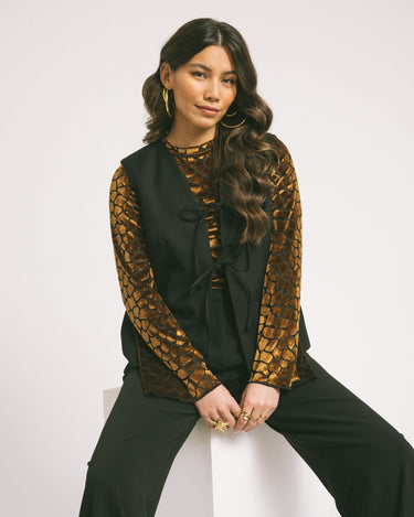 TILTIL Tiche Velvet Jine Gold - Things I Like Things I Love