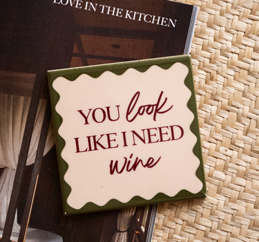 TILTIL Tile - Need Wine - Things I Like Things I Love