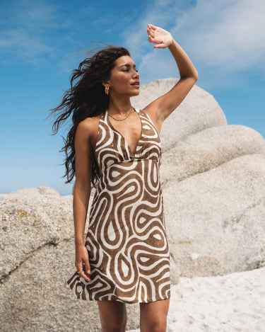 TILTIL Tone Halter Dress Wit - Things I Like Things I Love