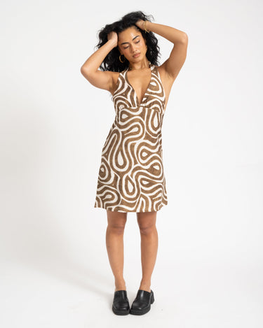 TILTIL Tone Halter Dress Wit - Things I Like Things I Love