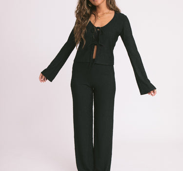 TILTIL Torry Pants Structure Black - Things I Like Things I Love
