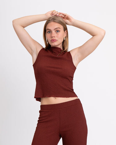 TILTIL Torry Top High Neck Rust - Things I Like Things I Love