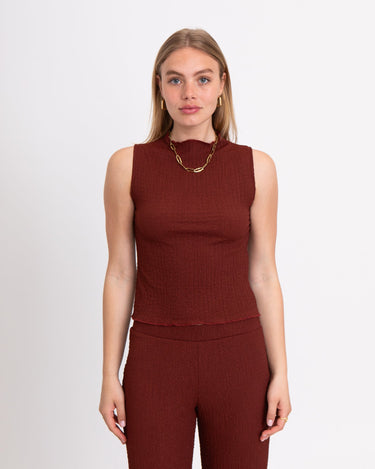 TILTIL Torry Top High Neck Rust - Things I Like Things I Love