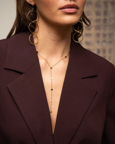 TILTIL Triple Big Circles Earrings Gold - Things I Like Things I Love