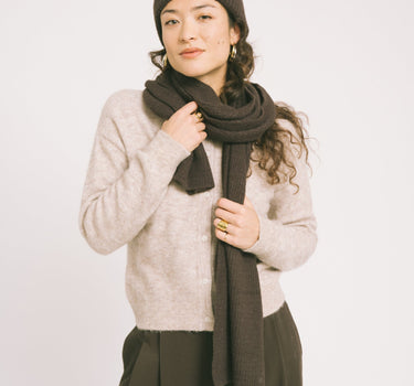 TILTIL Ula Scarf Brown - Things I Like Things I Love