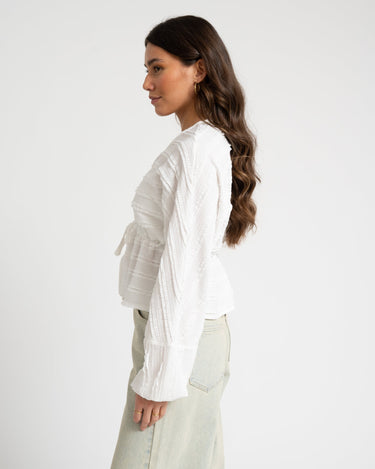 TILTIL Uma Lace Blouse White - Things I Like Things I Love