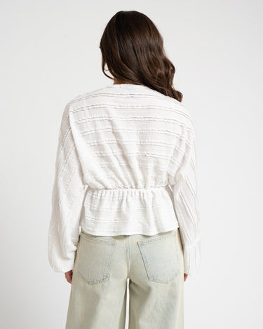 TILTIL Uma Lace Blouse White - Things I Like Things I Love