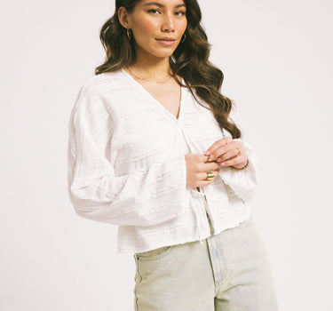 TILTIL Uma Lace Blouse White - Things I Like Things I Love
