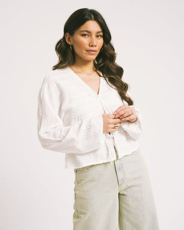 TILTIL Uma Lace Blouse White - Things I Like Things I Love