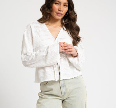 TILTIL Uma Lace Blouse White - Things I Like Things I Love