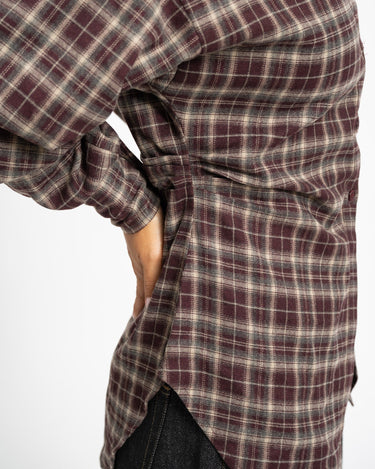 TILTIL Vera Checkered Blouse Bruin - Things I Like Things I Love