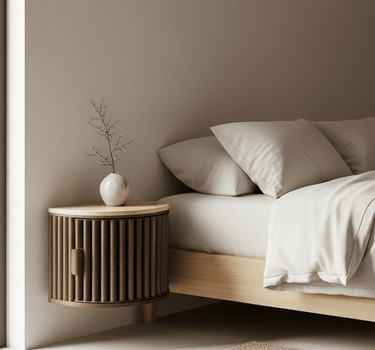 TILTIL Wall Cabinet / Night Stand Mori Travertin - Things I Like Things I Love