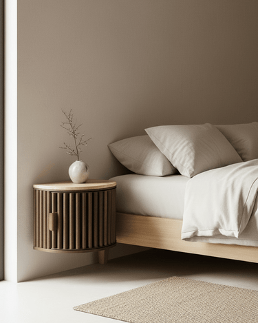 TILTIL Wall Cabinet / Night Stand Mori Travertin - Things I Like Things I Love