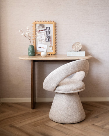 TILTIL Wall Table Elva Travertine - Things I Like Things I Love