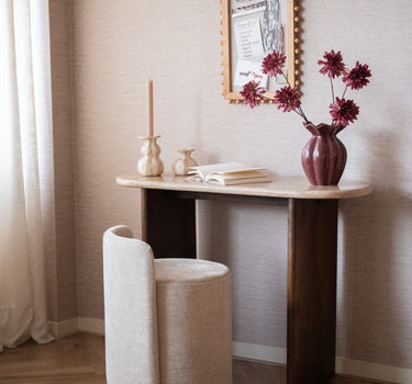 TILTIL Wall Table Elva Travertine - Things I Like Things I Love