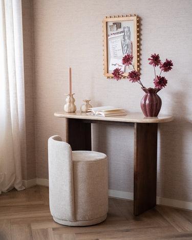 TILTIL Wall Table Elva Travertine - Things I Like Things I Love