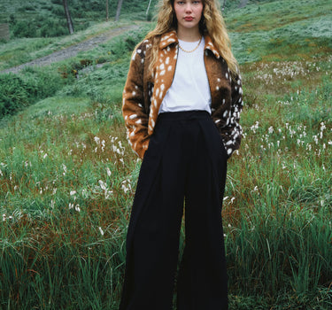 TILTIL Wide Lela Pantalon Black - Things I Like Things I Love
