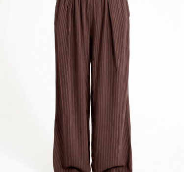 TILTIL Wide Lyna Trousers Brown - Things I Like Things I Love