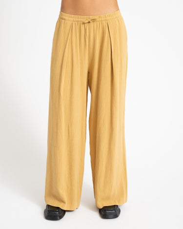 TILTIL Wide Lyna Trousers Yellow - Things I Like Things I Love