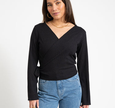 TILTIL Willy Wrap Flare Black - Things I Like Things I Love