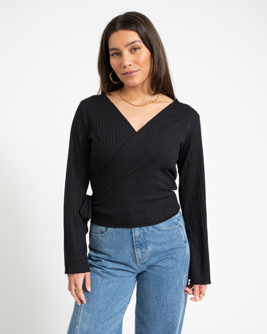 TILTIL Willy Wrap Flare Black - Things I Like Things I Love