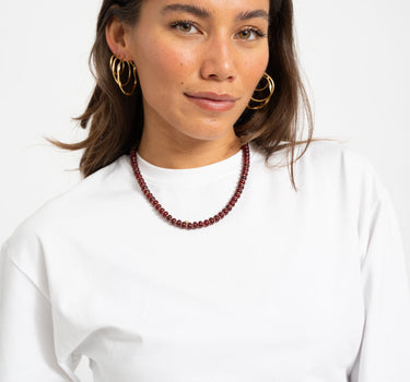 TILTIL Winny Necklace Bordeaux - Things I Like Things I Love