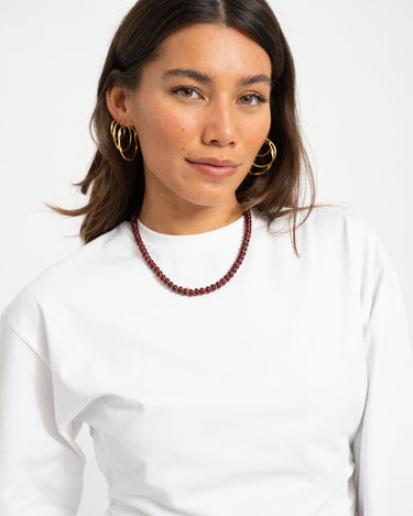 TILTIL Winny Necklace Bordeaux - Things I Like Things I Love