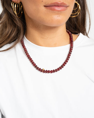 TILTIL Winny Necklace Bordeaux - Things I Like Things I Love