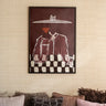 TILTIL X ARDWORKS Wall Art Dakota Burgundy A2 / B1 - Things I Like Things I Love