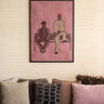 TILTIL X ARDWORKS Wall Art Sidewalk Dusty Pink B2 / B1 - Things I Like Things I Love