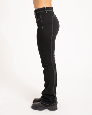 TILTIL Xia High Rise Seamed Jeans Zwart - Things I Like Things I Love