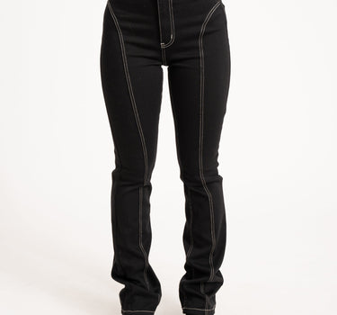 TILTIL Xia High Rise Seamed Jeans Zwart - Things I Like Things I Love