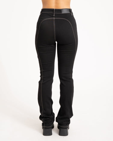 TILTIL Xia High Rise Seamed Jeans Zwart - Things I Like Things I Love