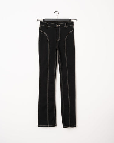 TILTIL Xia High Rise Seamed Jeans Zwart - Things I Like Things I Love