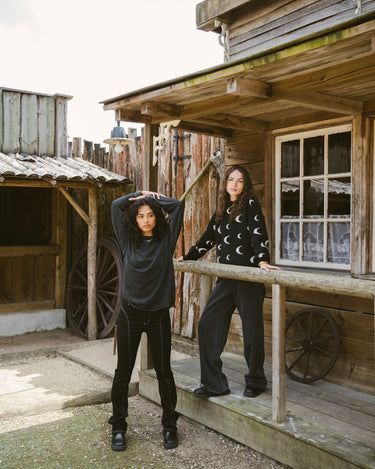 TILTIL Xia High Rise Seamed Jeans Zwart - Things I Like Things I Love