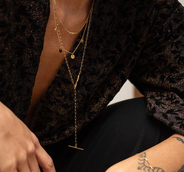 TILTIL Y Multi Necklace Dots Gold - Things I Like Things I Love