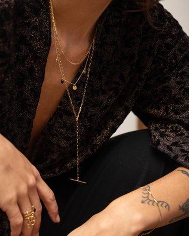 TILTIL Y Multi Necklace Dots Gold - Things I Like Things I Love