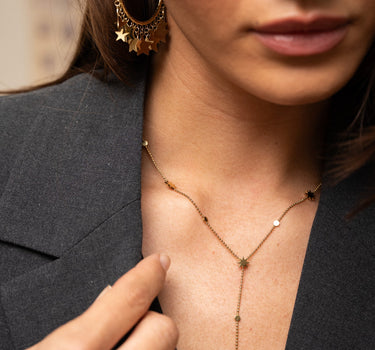 TILTIL Y Necklace Dots Stars Gold - Things I Like Things I Love