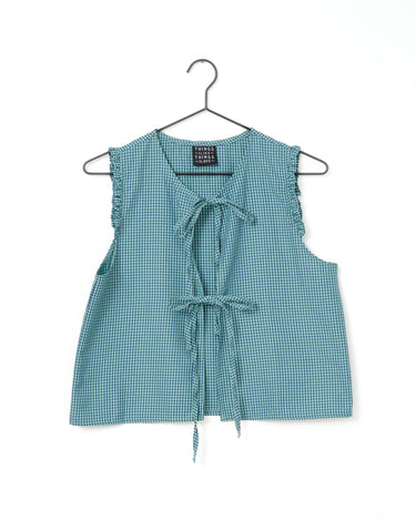 TILTIL Yana Sleeveless Blouse Green - Things I Like Things I Love