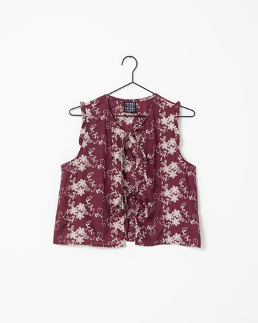 TILTIL Yana Sleeveless Blouse Purple - Things I Like Things I Love