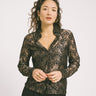 TILTIL Yennie Lace Blouse Black - Things I Like Things I Love